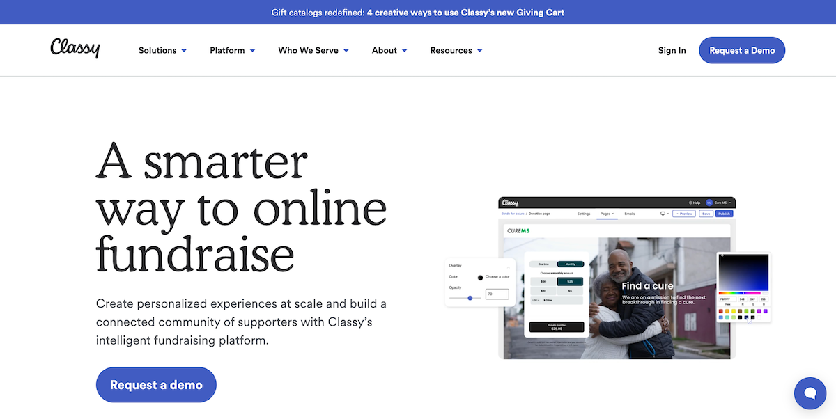 Classy-Nonprofit-Online-Fundraising-Platform