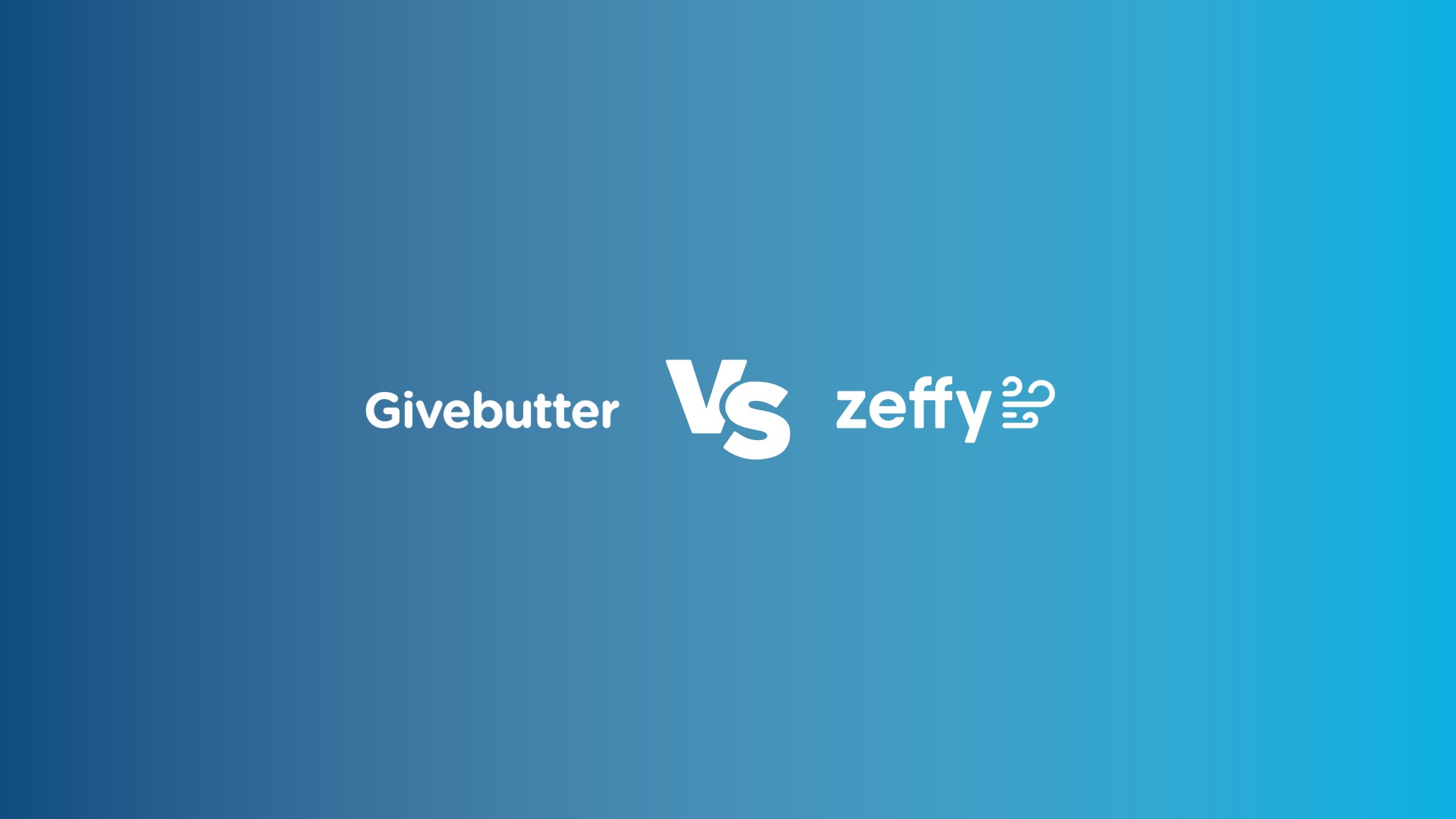 Givebutter vs Zeffy