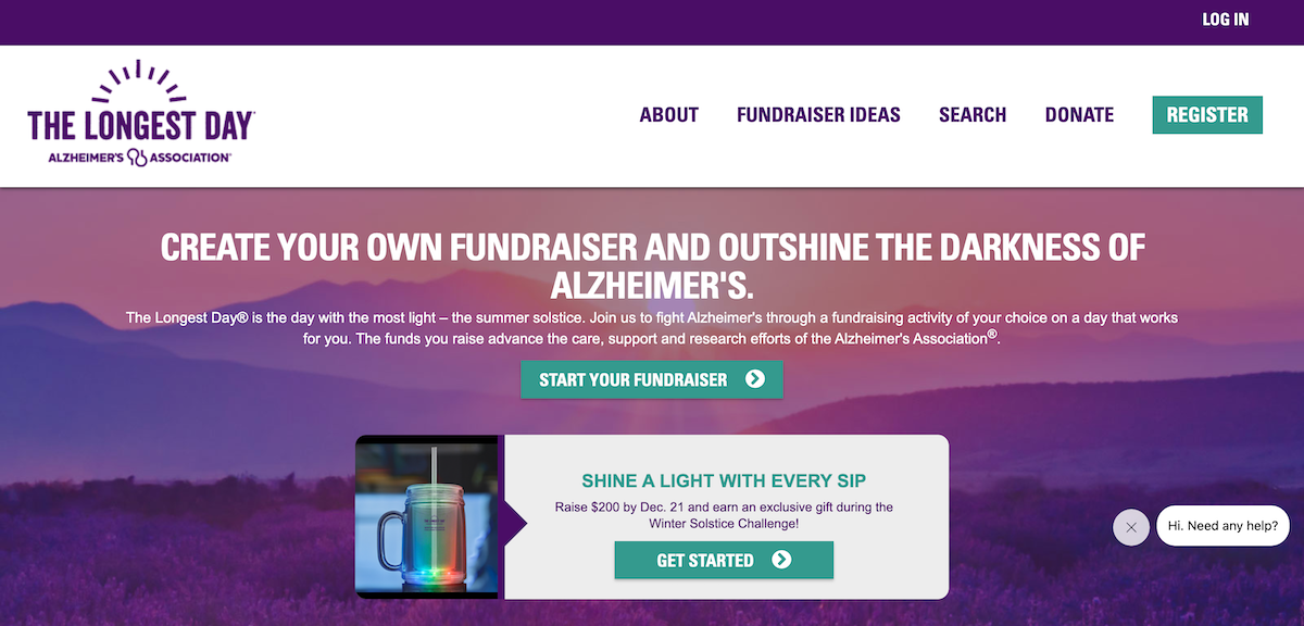 Alzheimer’s Association’s “The Longest Day”