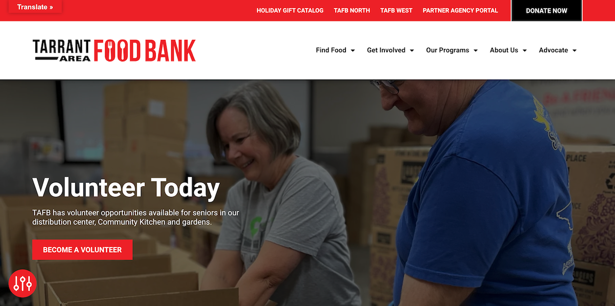 Fort Worth Nonprofits - Tarrant-Area-Food-Bank-Working-To-Eliminate-Hunger