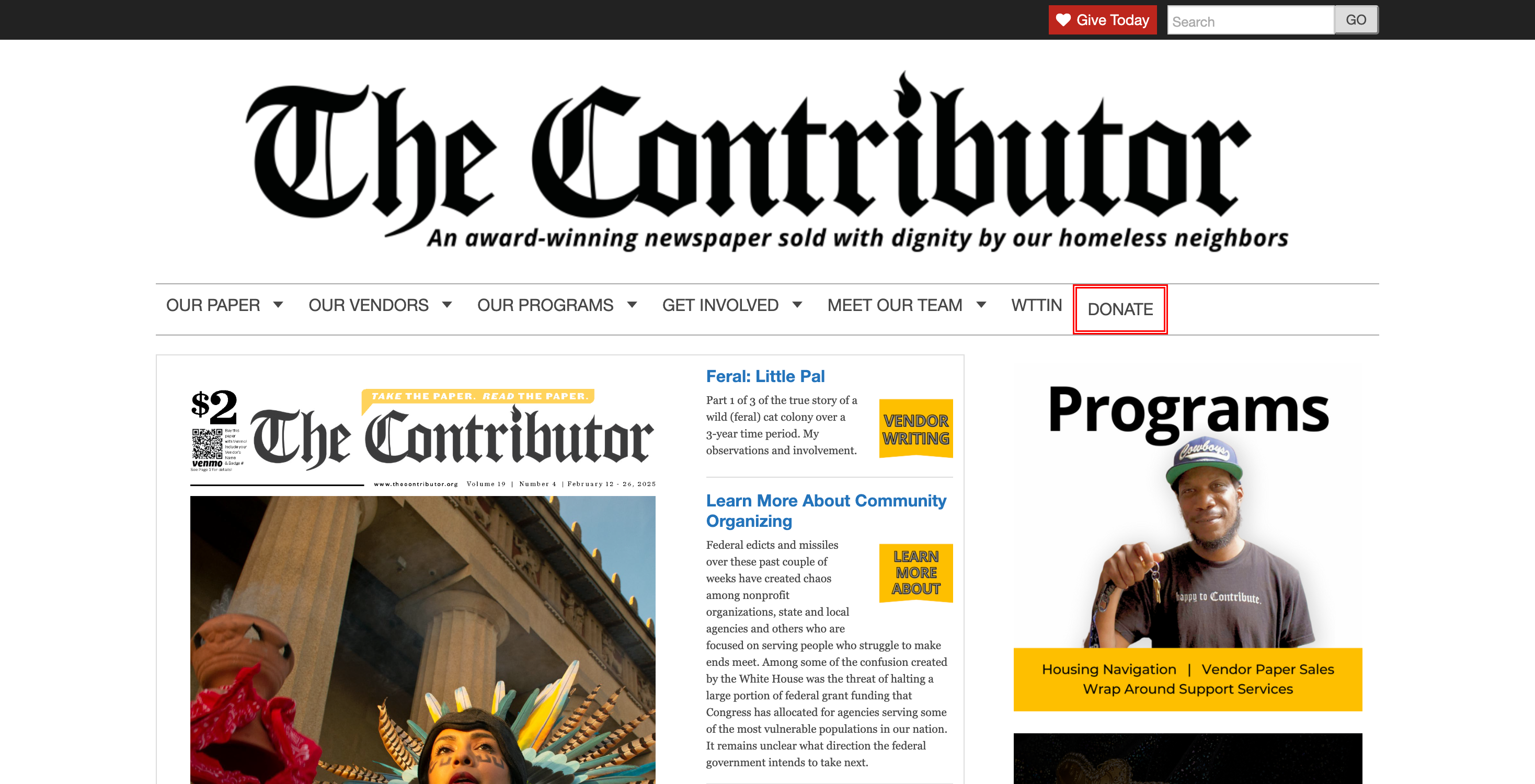 The Contributor newspaper