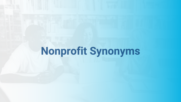 Nonprofit Synonyms